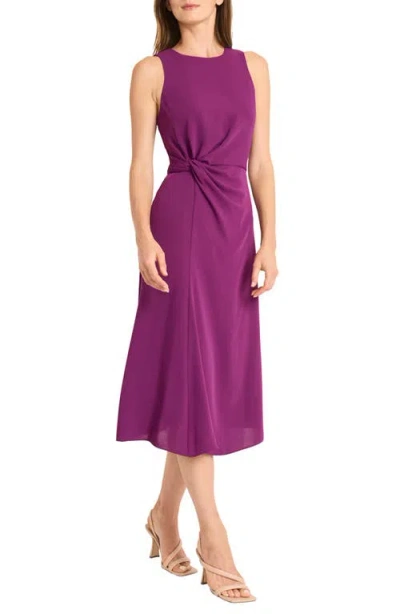 Maggy London Women's Sleeveless A-line Dress In Purple