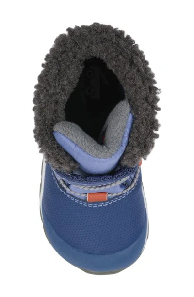 See Kai Run Kids' Gilman Waterproof Snow Boot In Blue