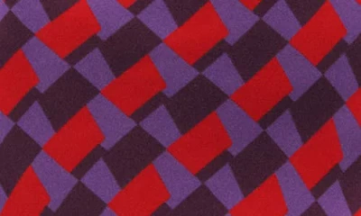 Mango Neck Detail Mini Shift Dress In Multi