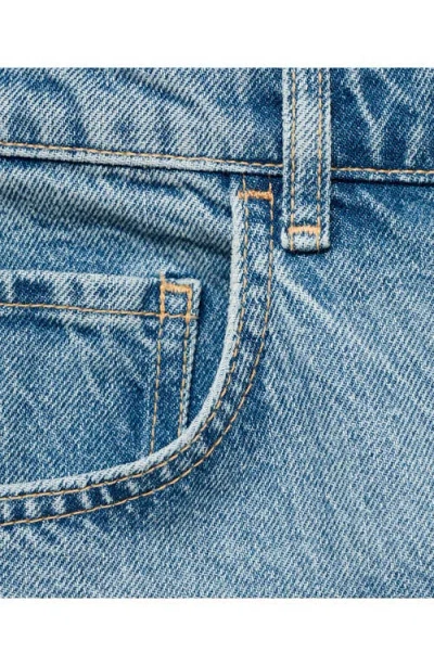 Mango Women's Mid-rise Balloon Jeans In Blue