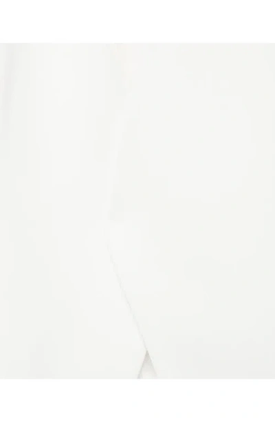 Mango Double Breasted Suit Jacket In White