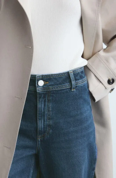 Mango Women's Catherin Culotte High-rise Jeans In Multi