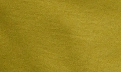 Mango Asymmetric One-shoulder Satin Cocktail Dress In Green