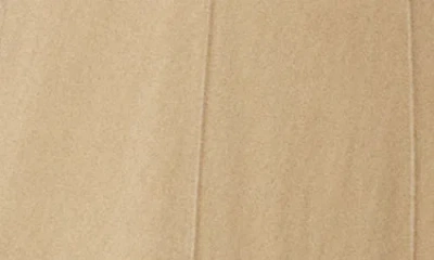 Mango Godet Pleat Dress In Brown