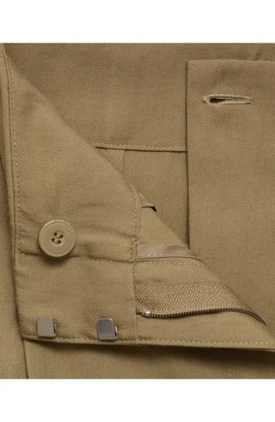 Mango Women's Belted Paper Bag Pants In Brown