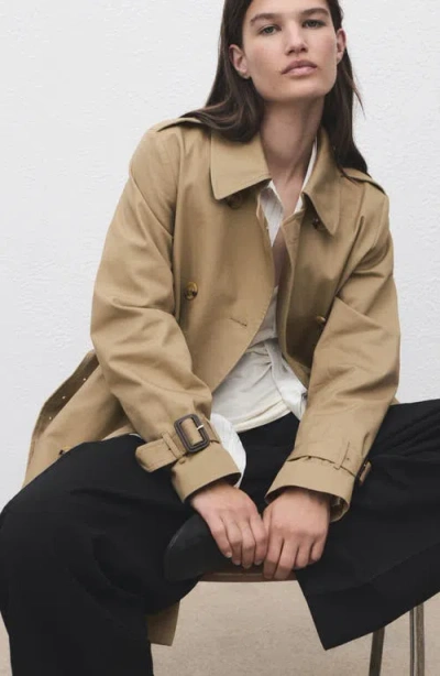 Mango Women's Belted Classic Trench Coat In Neutral