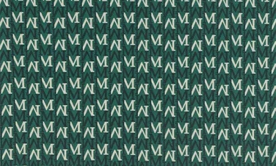 Mango Monogram Logo Laptop Case In Green