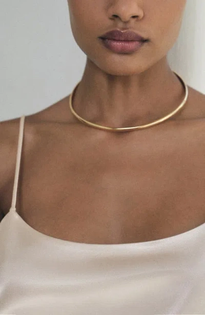 Mango Satin Dress With A Low-cut Neckline Ivory White In Neutral