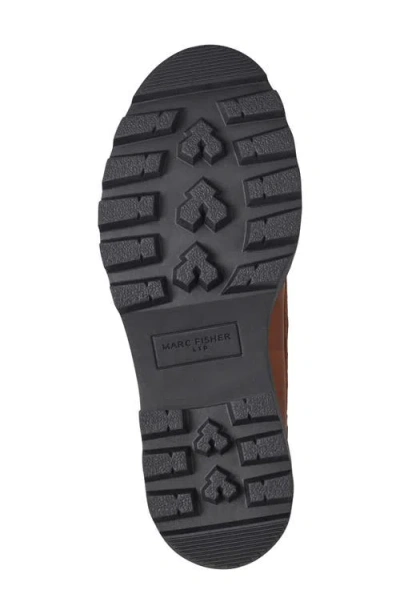 Marc Fisher Ltd Peyten Lug Sole Loafer In Brown