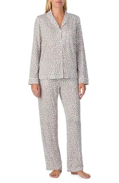 Kate Spade New York Printed Long Pajama Set In Multi