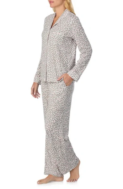 Kate Spade New York Printed Long Pajama Set In Multi