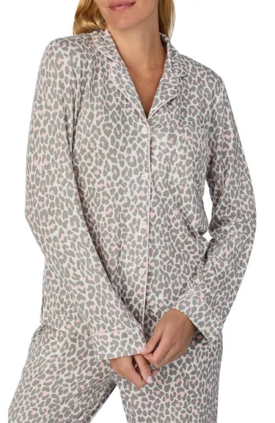 Kate Spade New York Printed Long Pajama Set In Multi