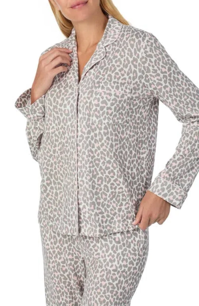 Kate Spade New York Printed Long Pajama Set In Multi