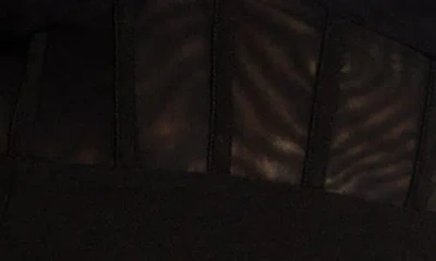 City Chic Anne Off The Shoulder Long Sleeve Corset Dress In Black