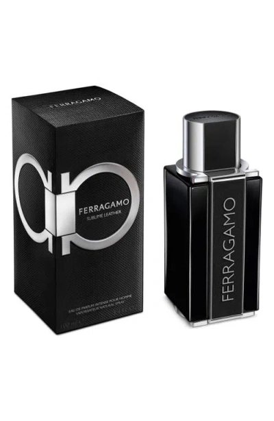 Ferragamo Sublime Leather Eau De Parfum In Black