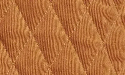 Matty M . Canyon Quilted Corduroy Barn Jacket In Brown