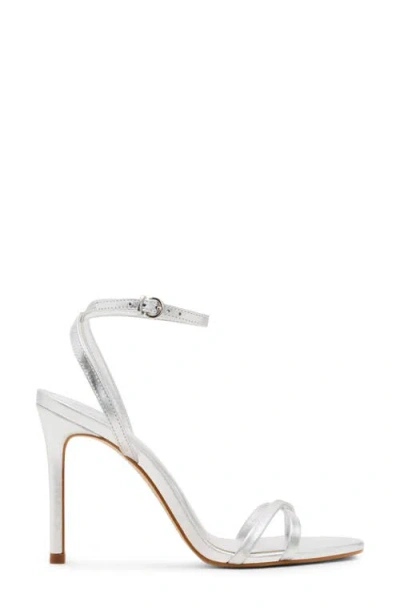 Steve Madden Women's Jypsey Strappy High-heel Dress Sandals In Silver