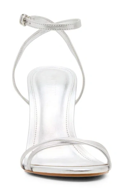 Steve Madden Women's Jypsey Strappy High-heel Dress Sandals In Silver