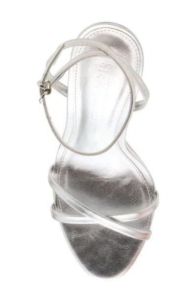 Steve Madden Women's Jypsey Strappy High-heel Dress Sandals In Silver