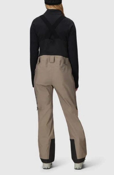 Outdoor Research Hemispheres Team Waterproof Ski Bibs In Brown