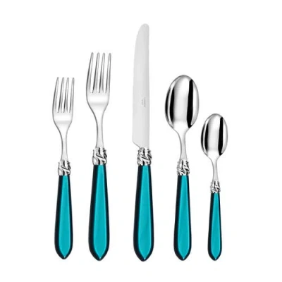 Capdeco Diana 5 Piece Place Setting In Blue