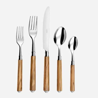 Capdeco Galaxie 5 Piece Place Setting In Brown