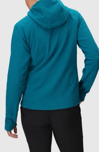 Outdoor Research Trail Mix Xt Fleece Half Zip Hoodie In Black