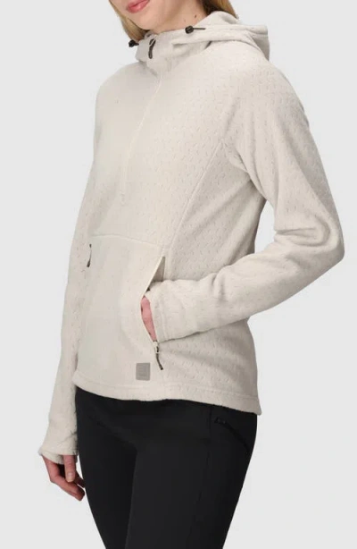 Outdoor Research Trail Mix Xt Fleece Half Zip Hoodie In Gray