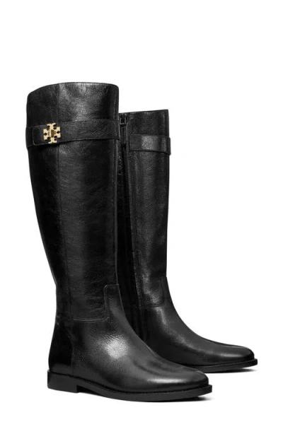 Tory Burch Turnlock Knee High Riding Boot In Multi