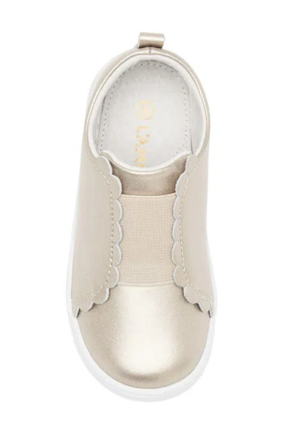L'amour Kids' Phoebe Slip-on Sneaker In Gold