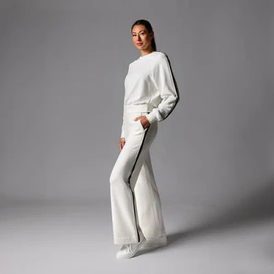 Tavi Ease Crew Stripe Sweatshirt In Multi