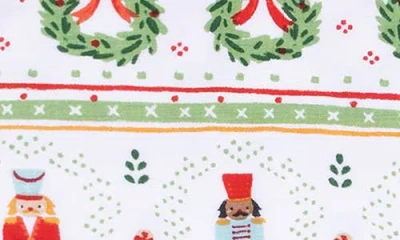 Angel Dear Nutcracker Fair Isle Zip Footie In Multi