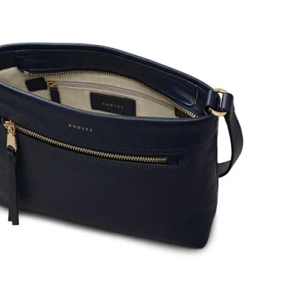 Radley Pickwick Small Ziptop Crossbody Bag In Blue