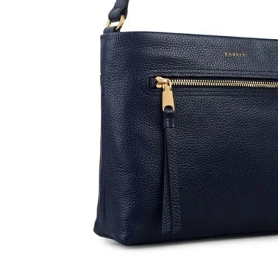 Radley Pickwick Small Ziptop Crossbody Bag In Blue