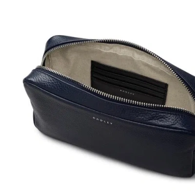 Radley Tavistock Mini Zip Around Crossbody Bag In Blue