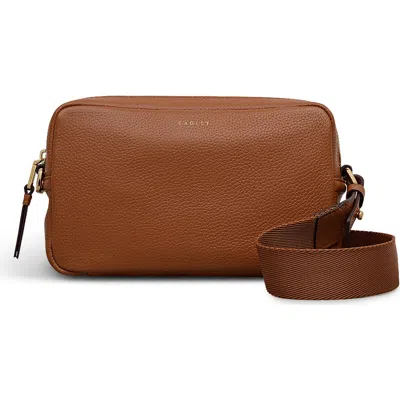 Radley Tavistock Mini Zip Around Crossbody Bag In Brown