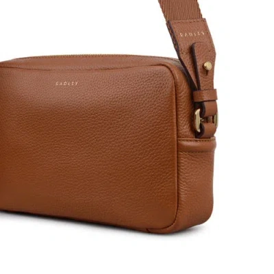 Radley Tavistock Mini Zip Around Crossbody Bag In Brown