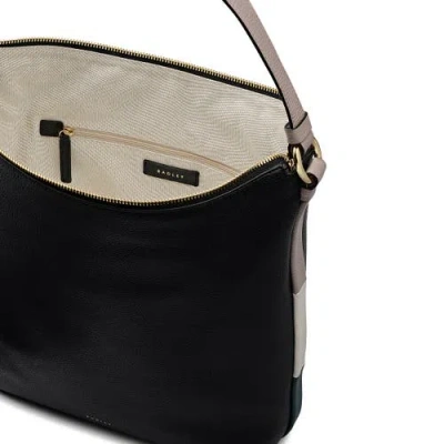 Radley London Radley Waterloo Way Medium Ziptop Shoulder Bag In Black