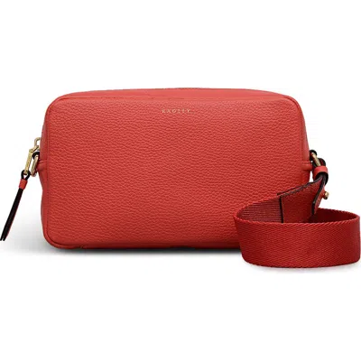 Radley Tavistock Mini Zip Around Crossbody Bag In Orange
