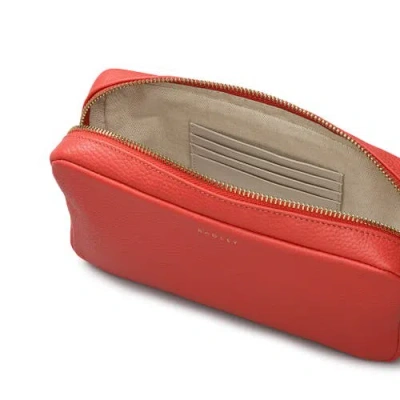 Radley Tavistock Mini Zip Around Crossbody Bag In Orange