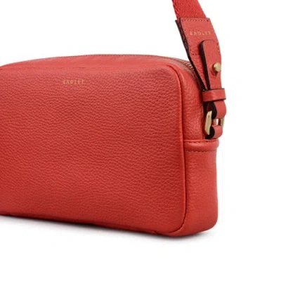 Radley Tavistock Mini Zip Around Crossbody Bag In Orange