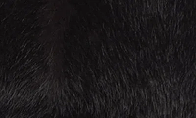 Apparis Colette Shaved Faux Mink Bag In Black