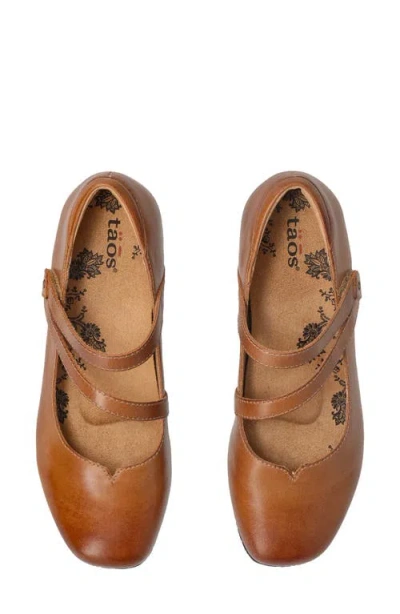 Taos Banter Mary Jane Flat In Animal Print