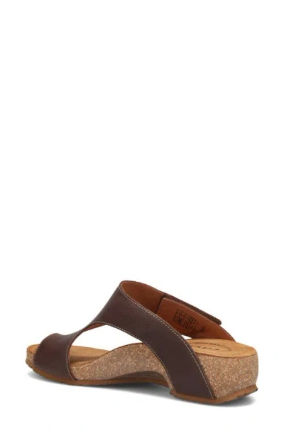 Taos Loop Toe Loop Sandal In Brown