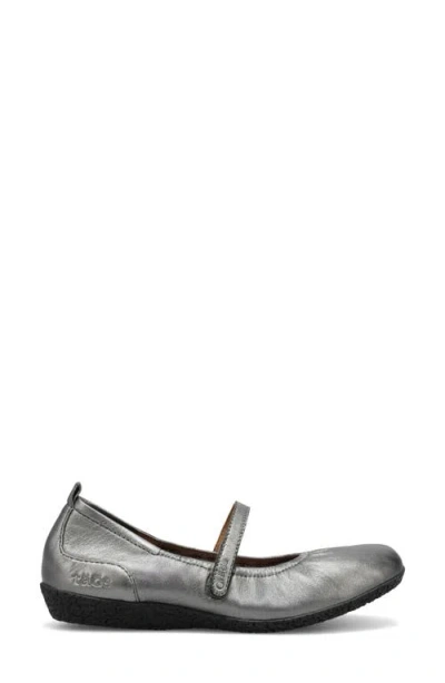 Taos Babble Mary Jane Flat In Gray