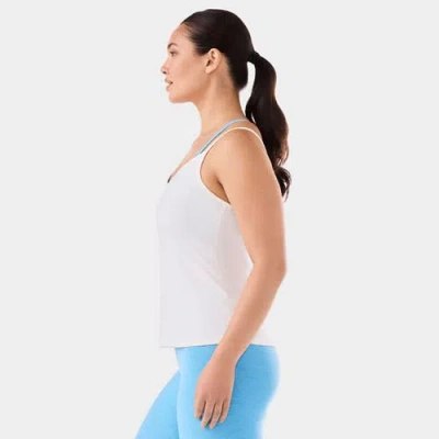 Tavi Pace Rib Tank In White