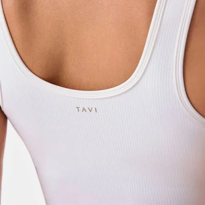 Tavi Nostalgia Support Tank In White