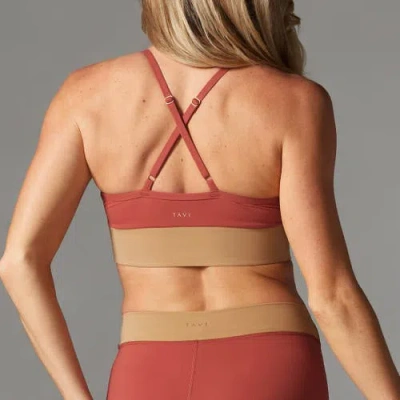 Tavi Boost Bra In Burgundy