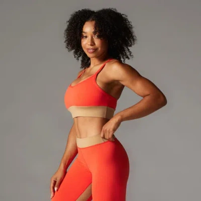 Tavi Boost Bra In Orange