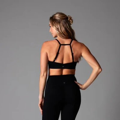 Tavi Adjustable Studio Bra In Black